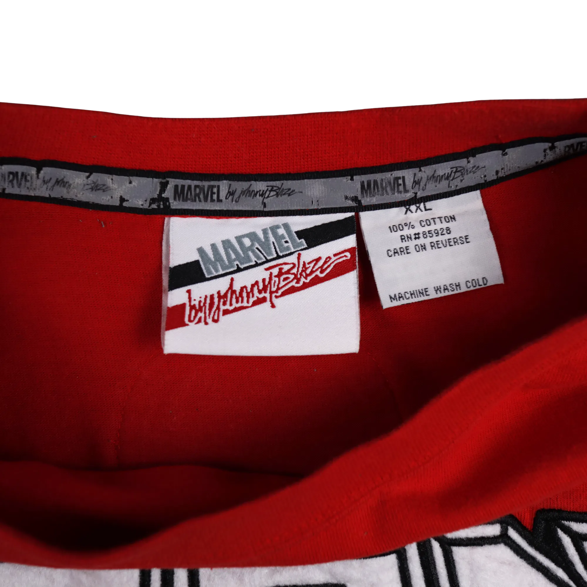 Johnny Blaze x Marvel Iron Man T-Shirt Red XXL