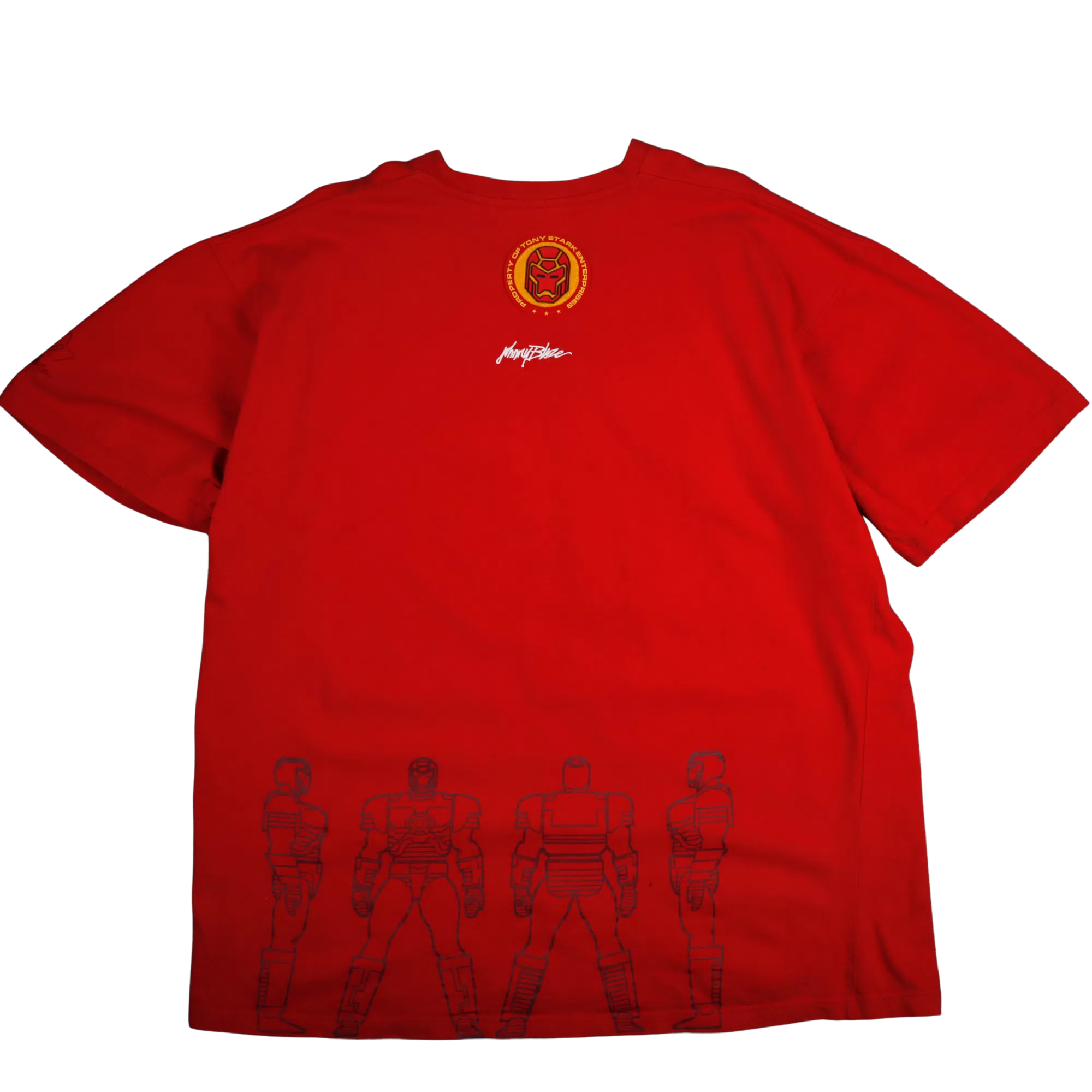 Johnny Blaze x Marvel Iron Man T-Shirt Red XXL