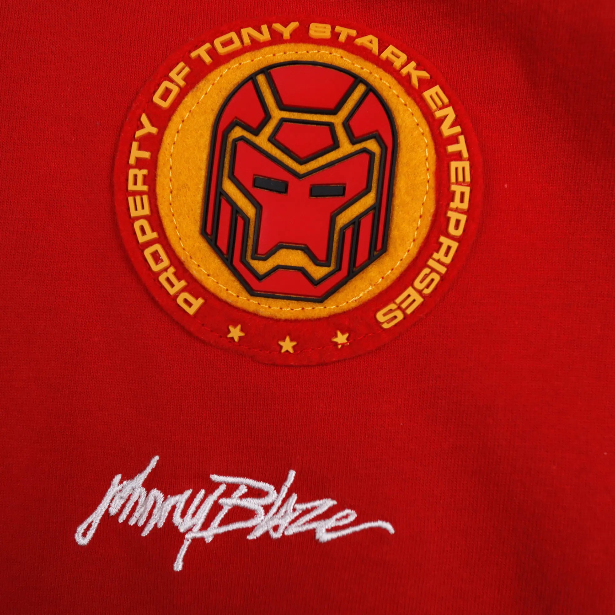 Johnny Blaze x Marvel Iron Man T-Shirt Red XXL