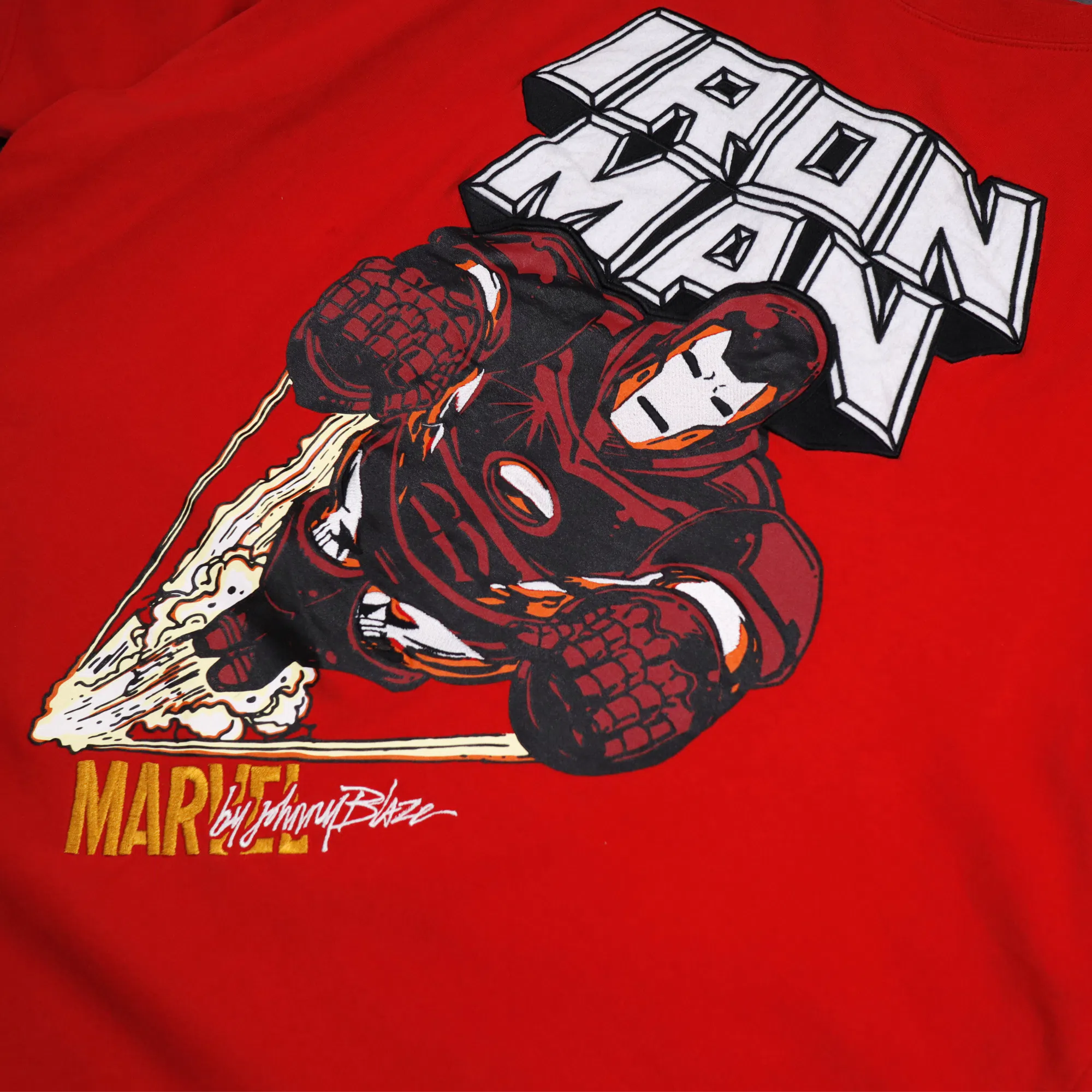 Johnny Blaze x Marvel Iron Man T-Shirt Red XXL