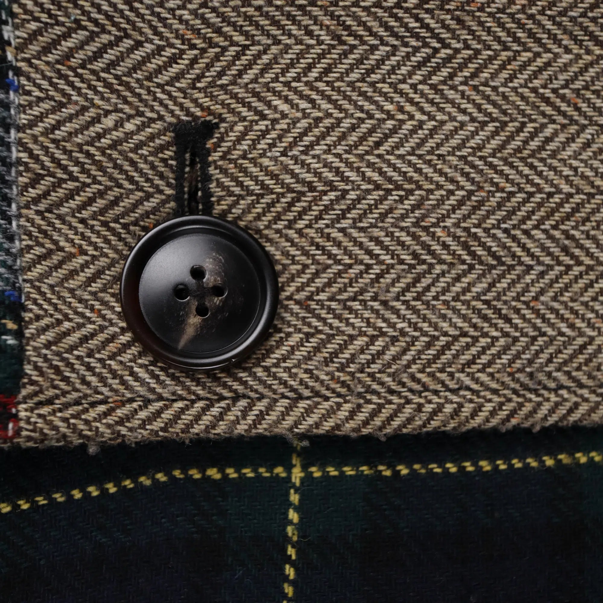 Stüssy Patchwork Wollmantel L