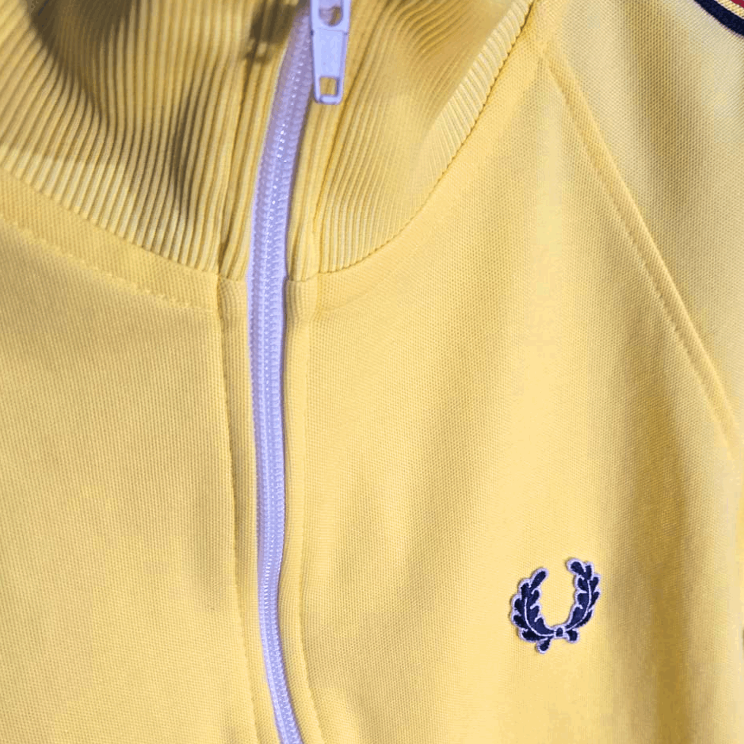 Fred Perry Trackjacket yellow M