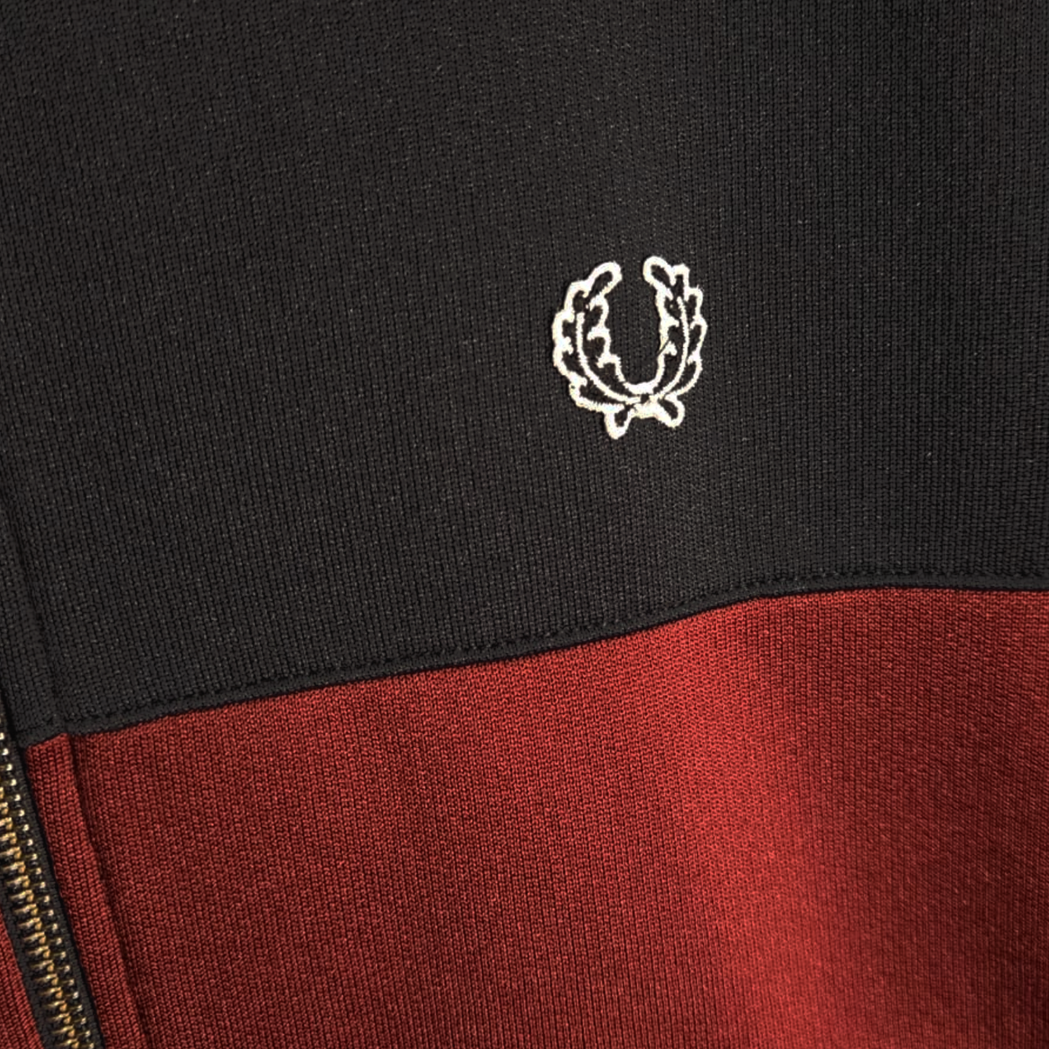 Fred Perry Trackjacket black wine M